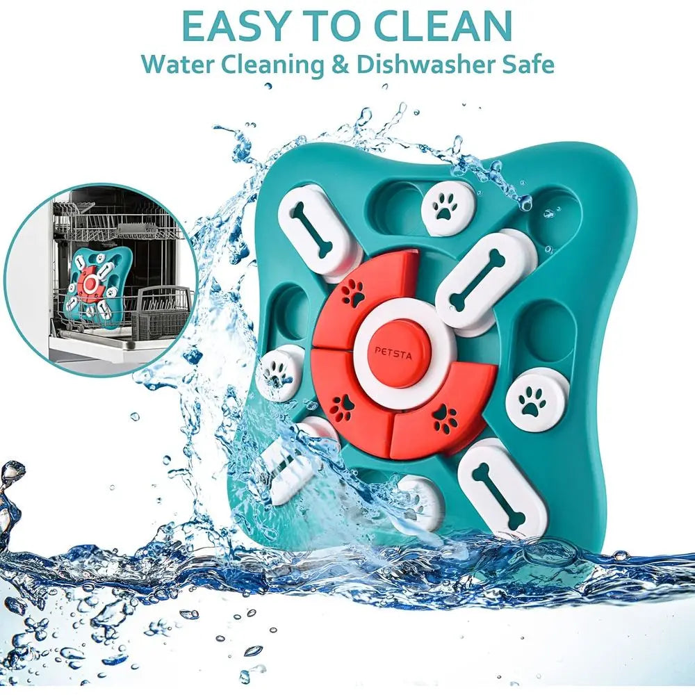 Dog Puzzle Toys, Treat Dispensing Enrichment Toys for IQ Training, Brain Stimulation, Interactive Mentally Stimulating Toys for Dogs.
