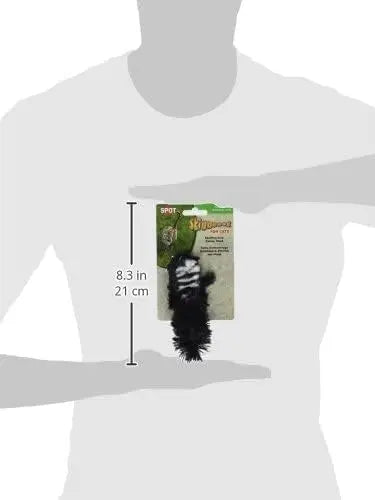 Forest Creatures Cat Toys Pack of 3: Squirrel, Chipmunk, Skunk - Interactive Play for Pets