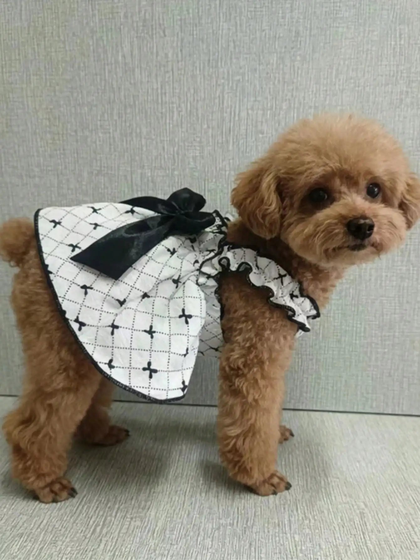 1pc Romantic Ditsy Floral Sleeveless Dress For Small Dogs & Cats, Breathable Lightweight Elegant Princess Style, Suitable For Spring & Summer