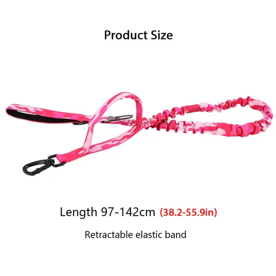 Pink Camo Dog Harness Service Dog Vest for Large Breed Dogs Adjustable Molle Vest Molle Vest with Patchs Hook and Loop Panel