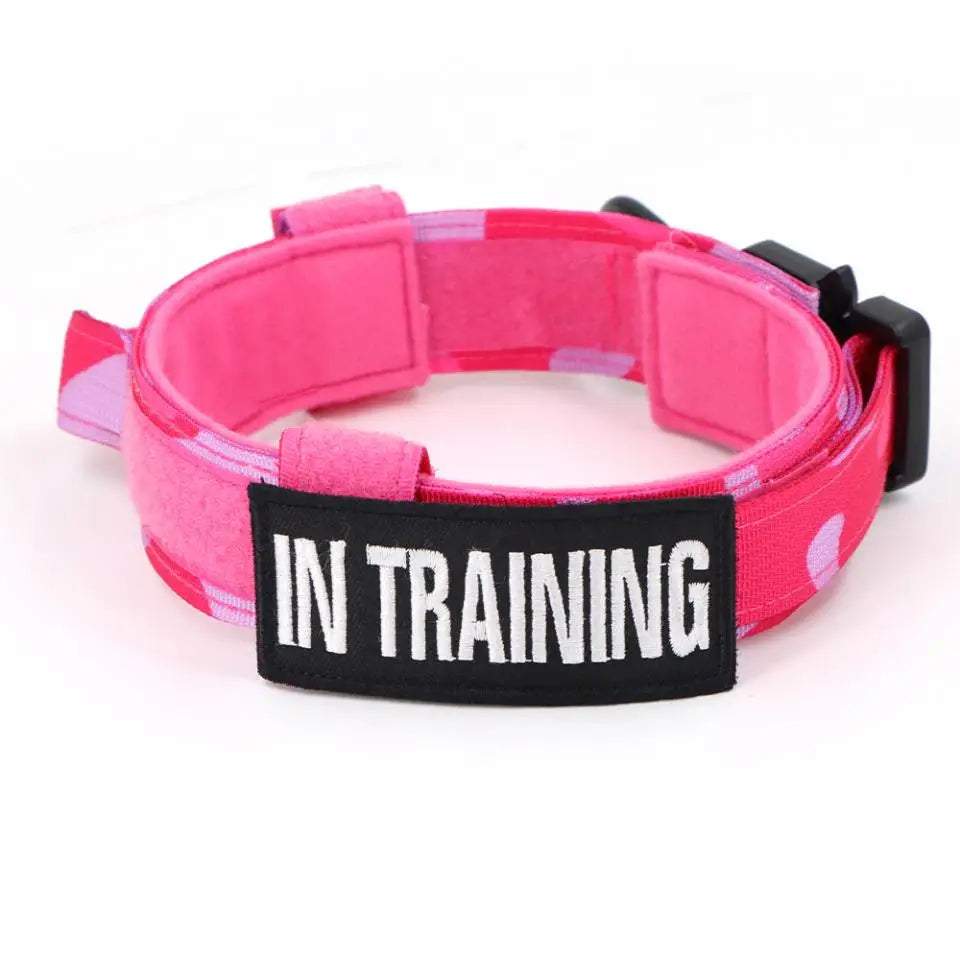 Pink Camo Dog Harness Service Dog Vest for Large Breed Dogs Adjustable Molle Vest Molle Vest with Patchs Hook and Loop Panel