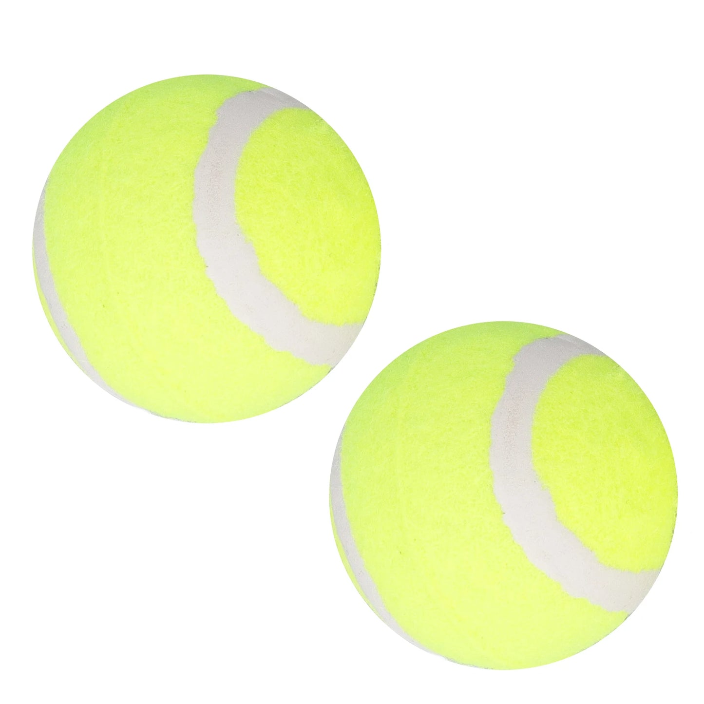 Plastic Dog Ball Feeding Toys Dog Tennis Ball Feeding Machine with 2 Tennis for Dog Training Pet Fetch Tennis