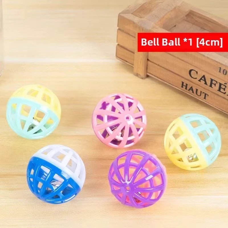 Cat Puzzle Toy Felt Puzzle Box Cat Exercise Toy With Ball Indoor Sports Entertainment Hunting Cat Toys For Indoor Cats - Barking & Purrfectly Happy