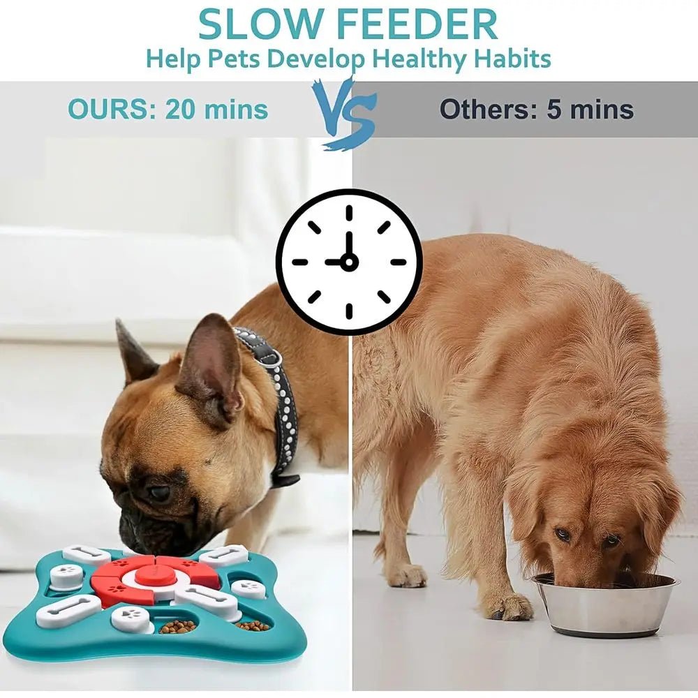 Dog Puzzle Toys, Treat Dispensing Enrichment Toys for IQ Training, Brain Stimulation, Interactive Mentally Stimulating Toys for Dogs. - Barking & Purrfectly Happy