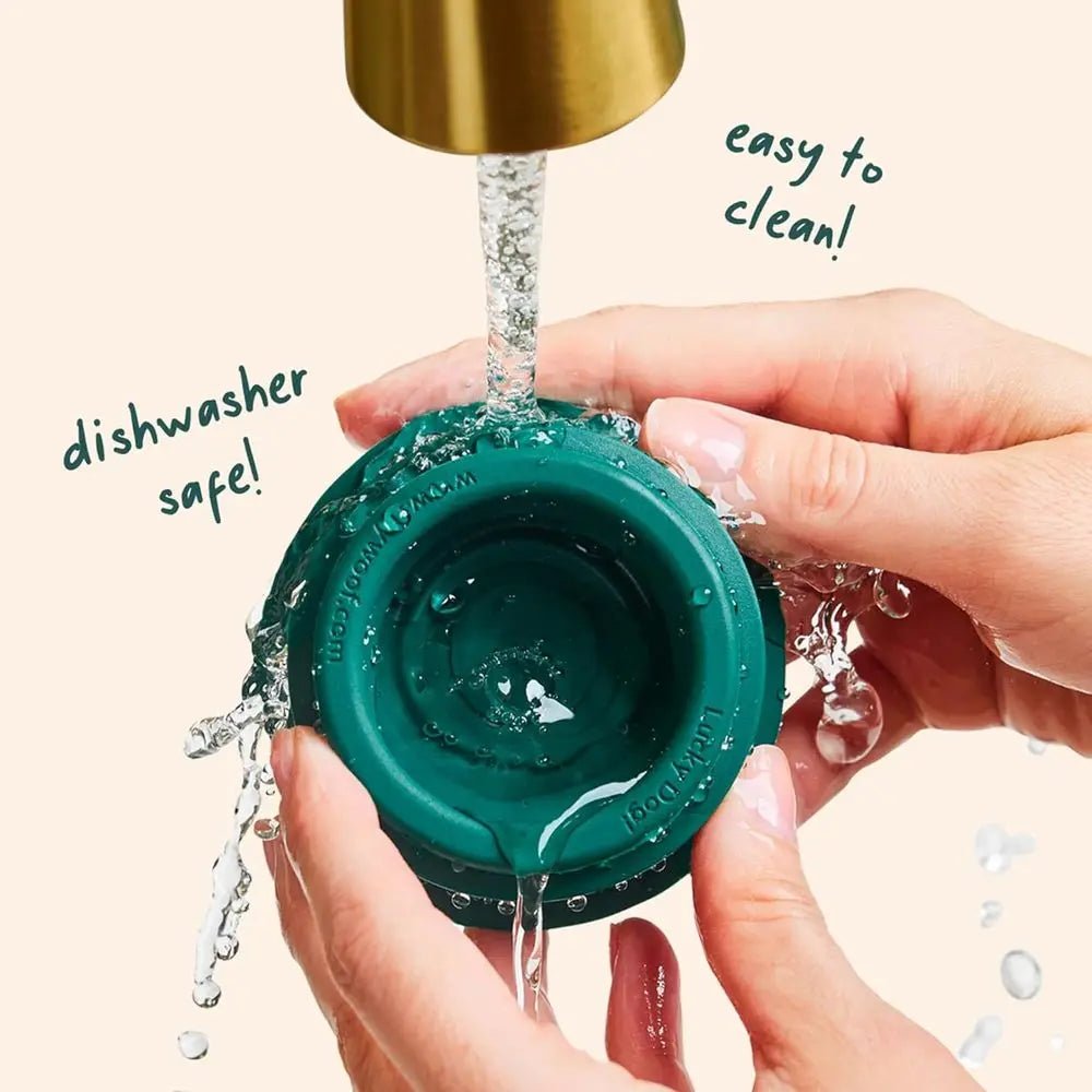 Long-Lasting Interactive Dog Ball Toy to Keep Your Pup Busy and Distracted - Safe for Dogs - Low for Medium and Large Dogs 25-75 - Barking & Purrfectly Happy