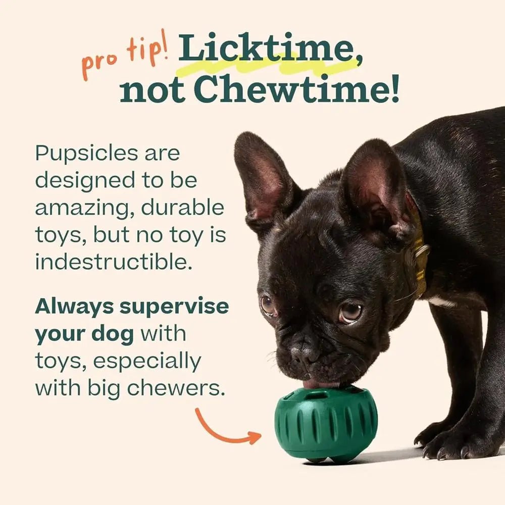 Long-Lasting Interactive Dog Ball Toy to Keep Your Pup Busy and Distracted - Safe for Dogs - Low for Medium and Large Dogs 25-75 - Barking & Purrfectly Happy