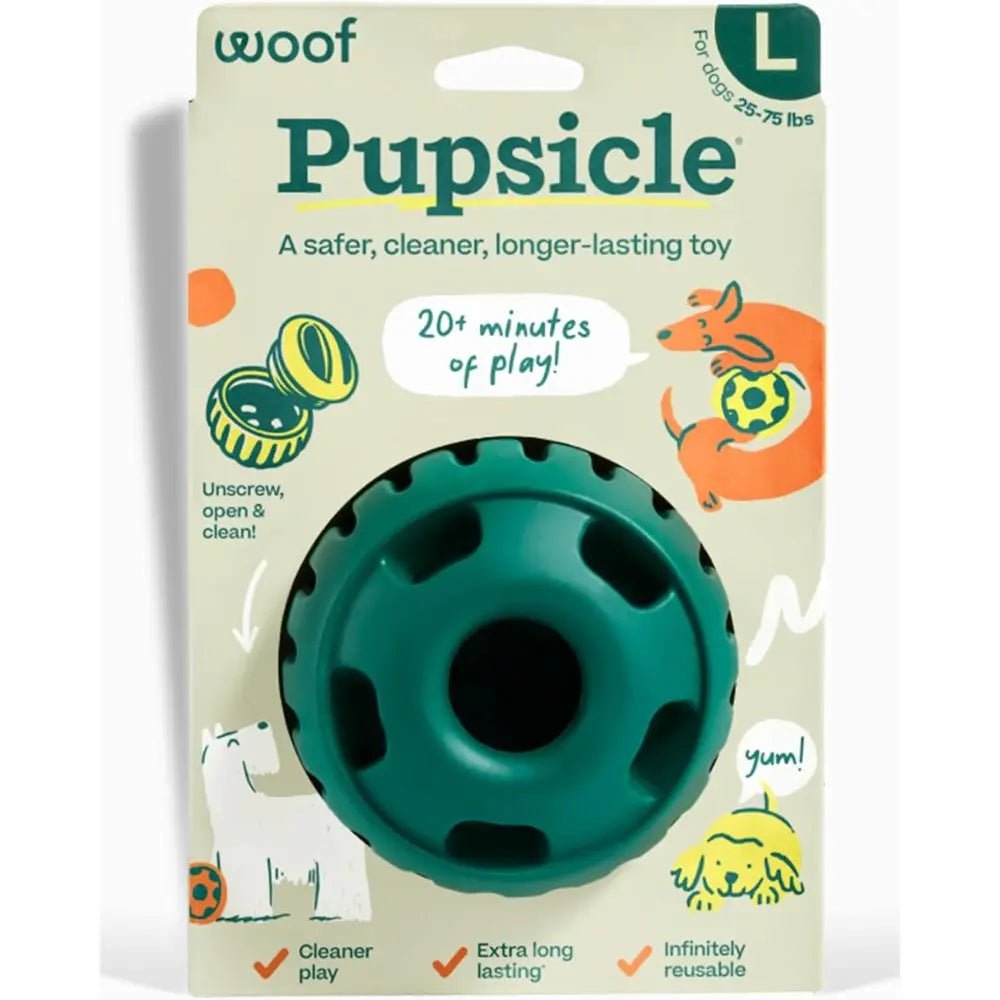 Long-Lasting Interactive Dog Ball Toy to Keep Your Pup Busy and Distracted - Safe for Dogs - Low for Medium and Large Dogs 25-75 - Barking & Purrfectly Happy