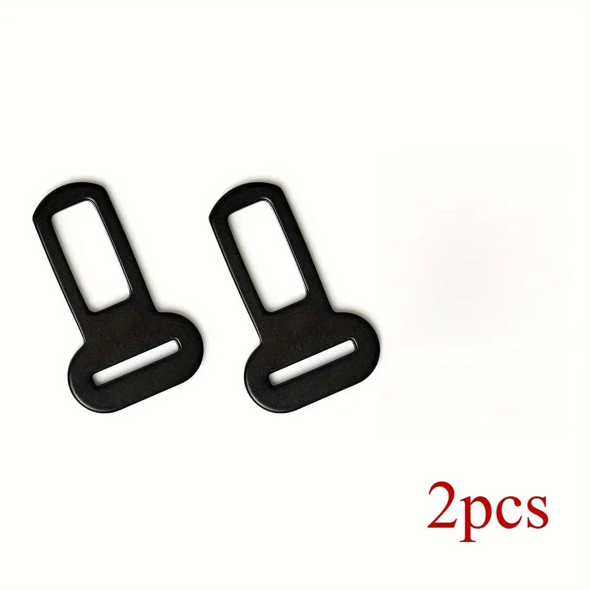 Pet Seat Belt Adapters - Car Metal Clips for Pet Leashes, Compatible with Truck & Car Seats - Barking & Purrfectly Happy