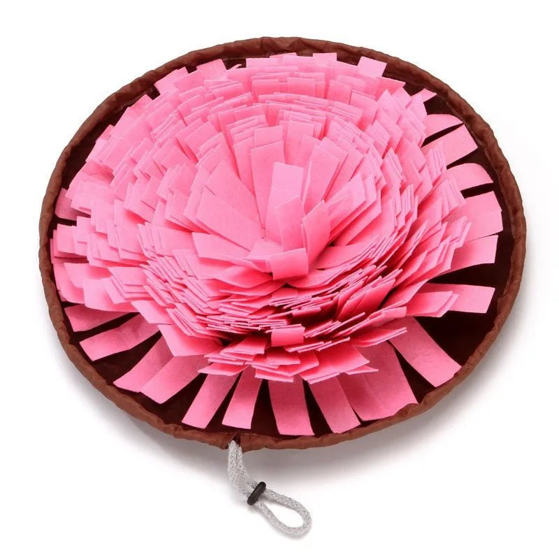 Washable Felt Pet Sniffing Pad Foldable Dog Slow Feeding Mat Toy Dog Training Snuff Mat - Barking & Purrfectly Happy